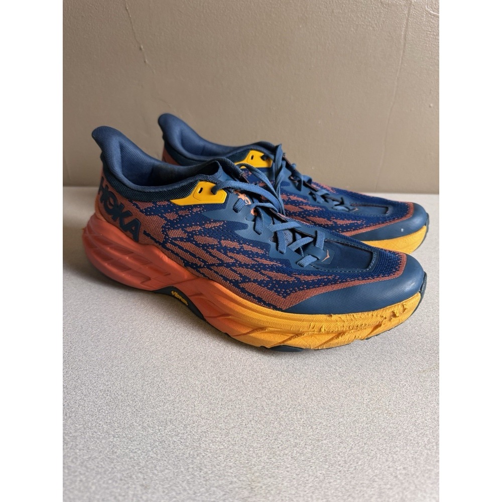 Hoka Womens Speedgoat 5 1123158 BCCML Blue Running Shoes Sneakers Women's 10
